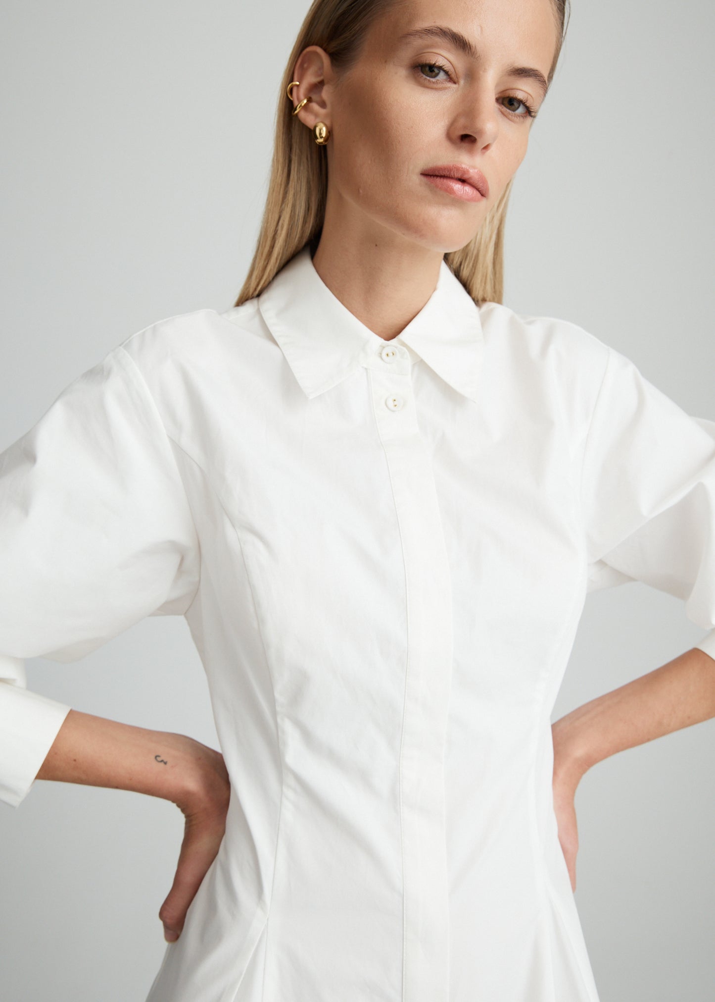 UTILITY SHIRT DRESS