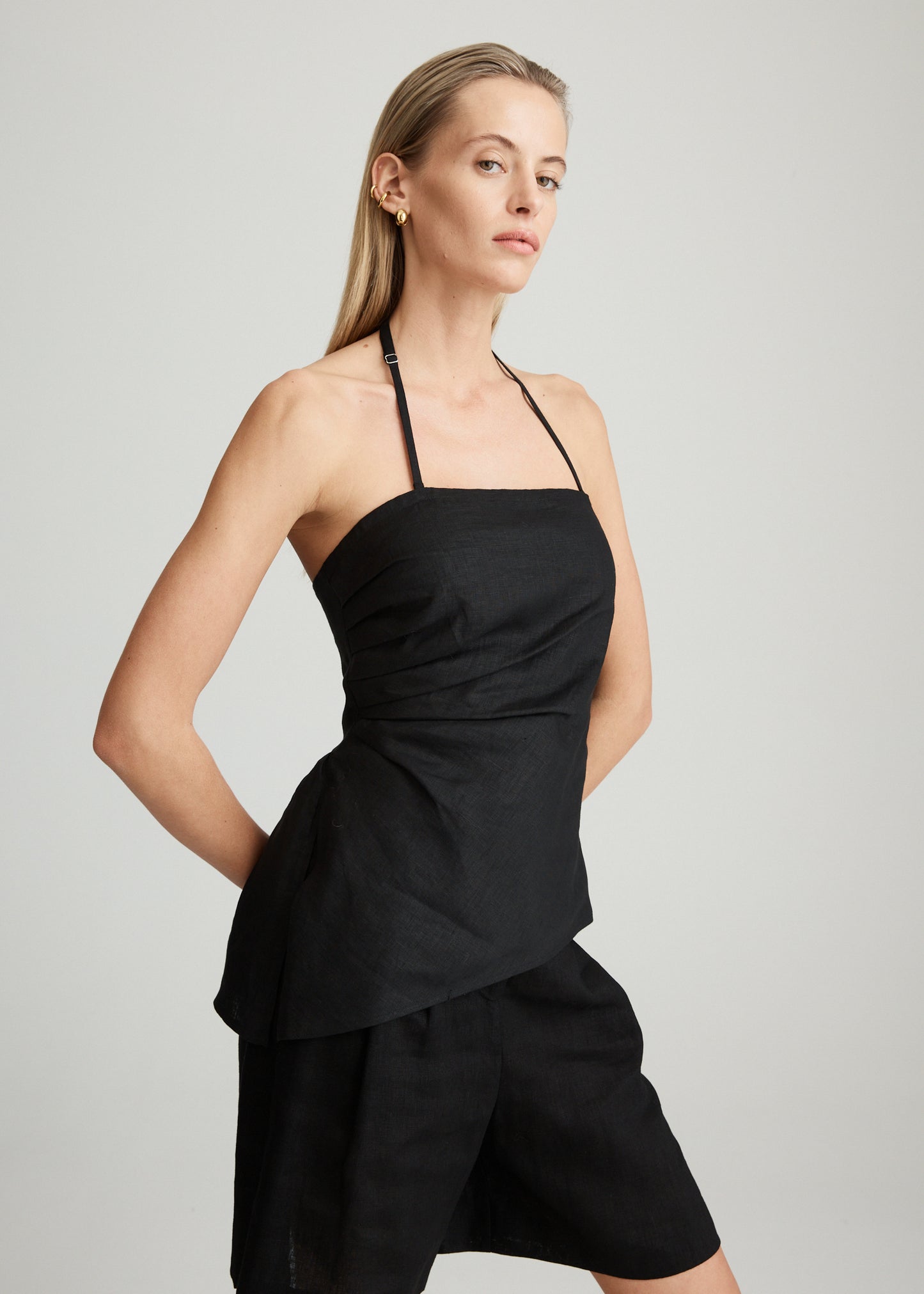SABLE LINEN TOP