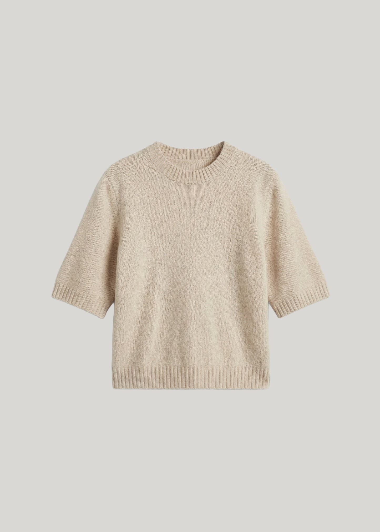 BRUSHED WOOL TEE