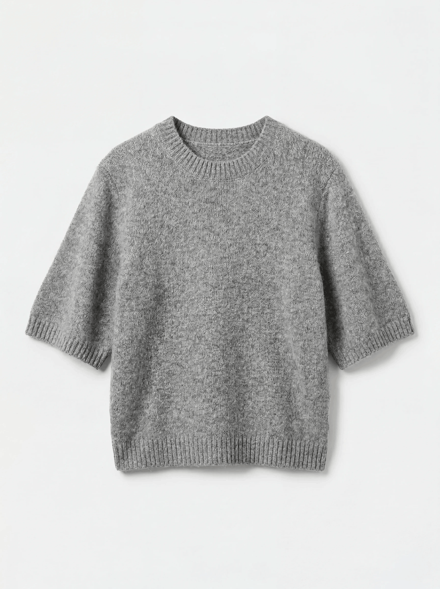 BRUSHED WOOL TEE