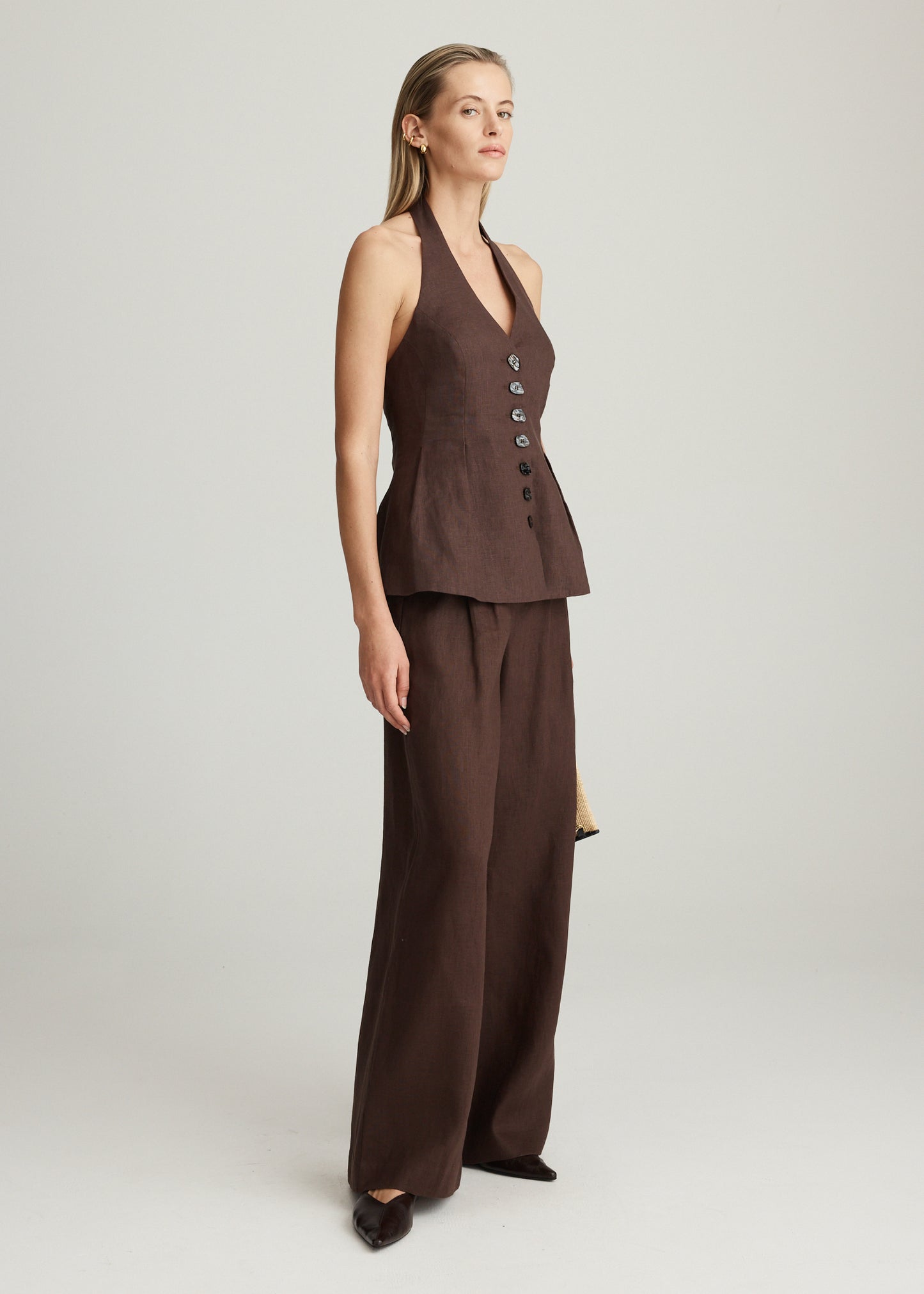 LUCIA LINEN VEST