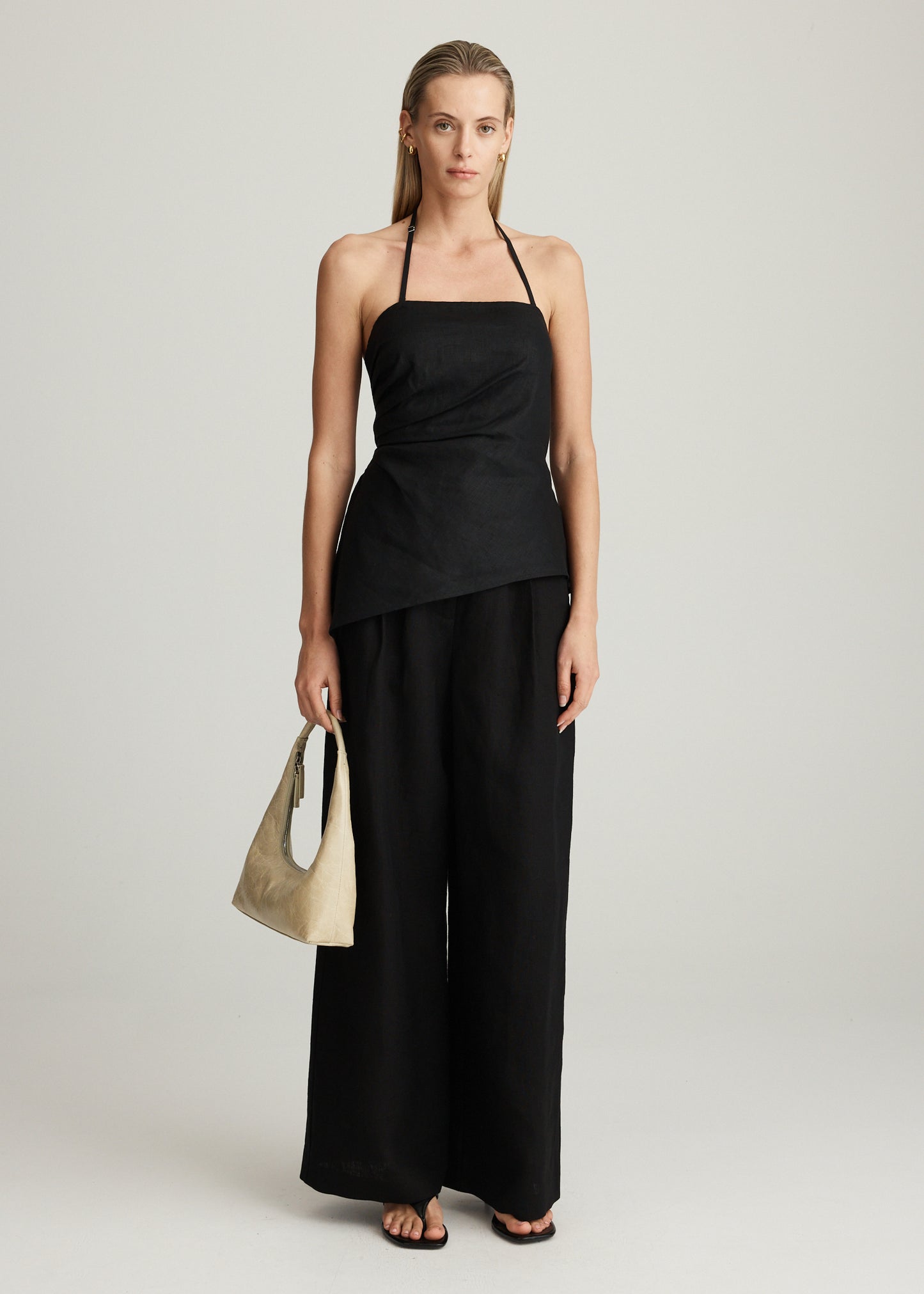 SABLE LINEN TOP
