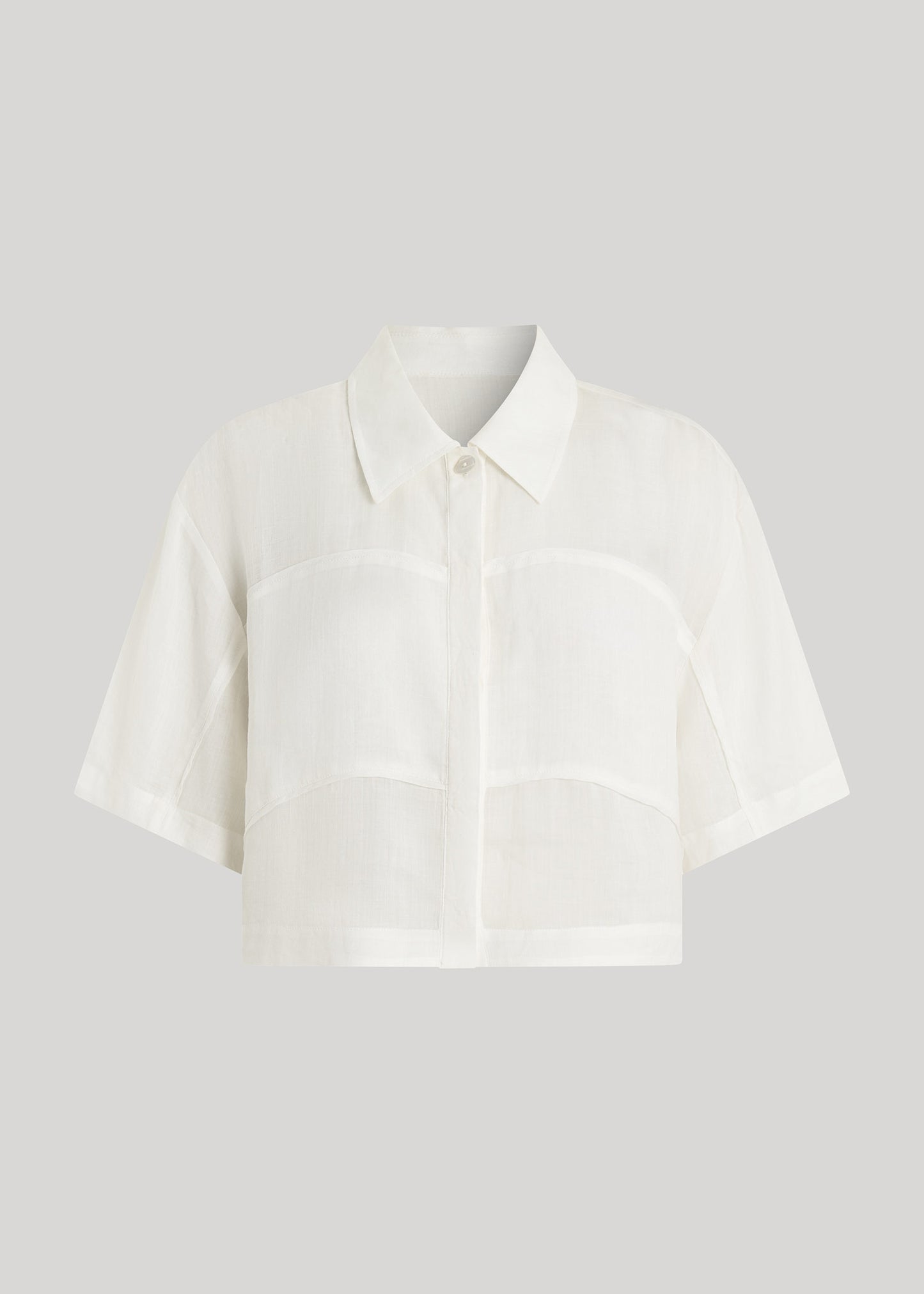 AIRE RAMIE CROP SHIRT