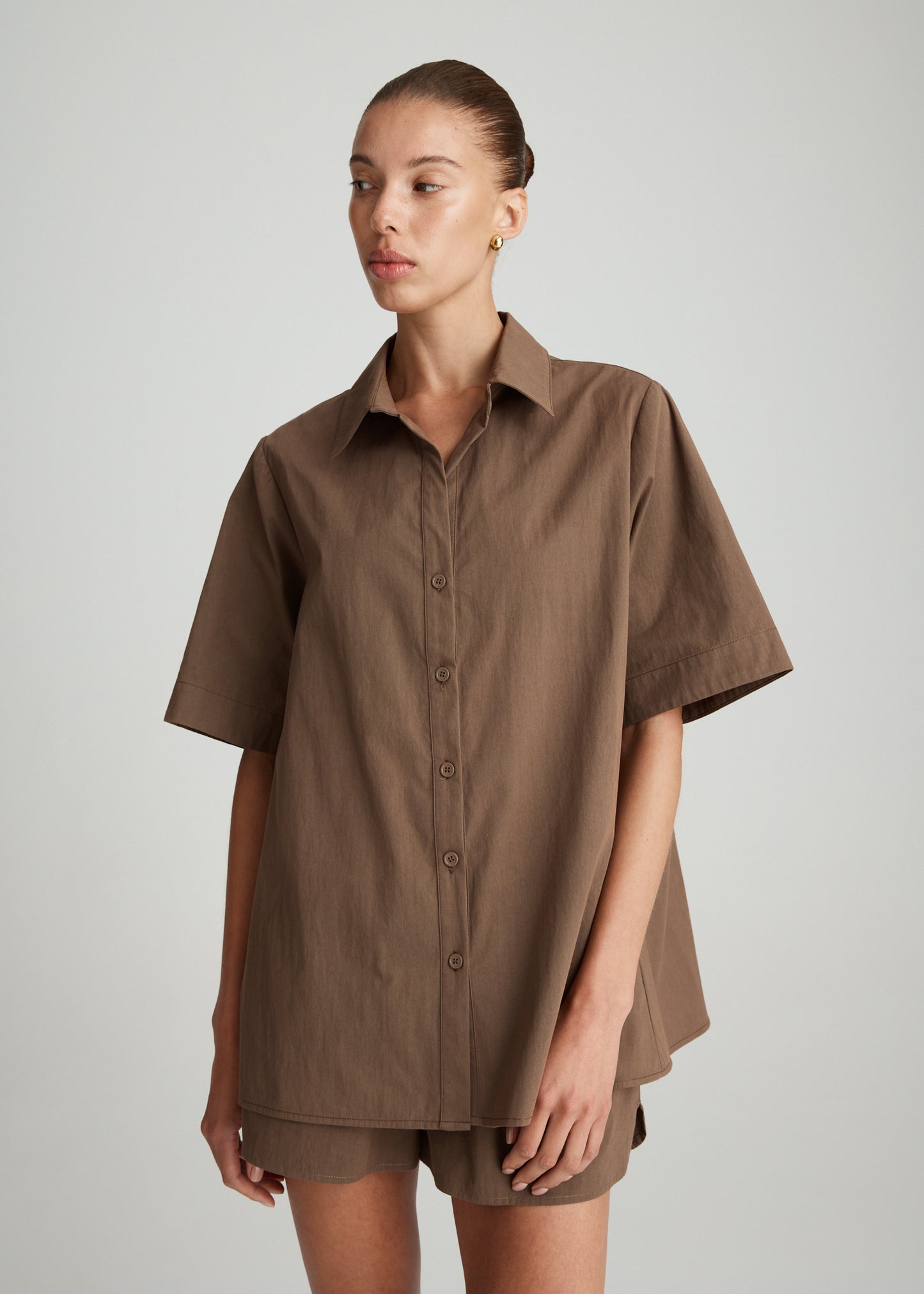 ROLLA PLEAT TEE