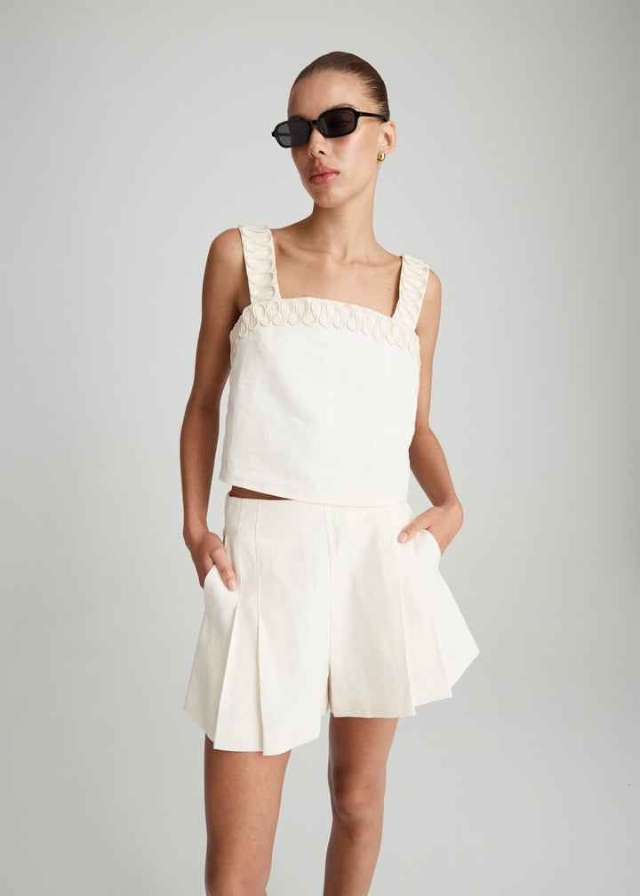 BRONTE LINEN SHORT
