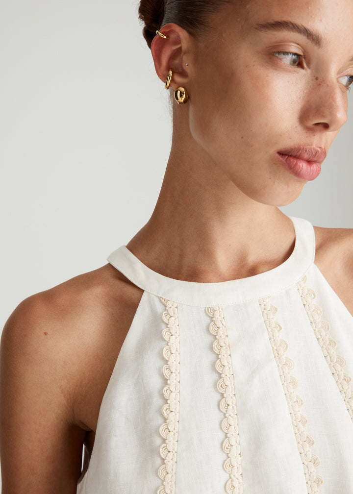 SALLA LINEN DRESS