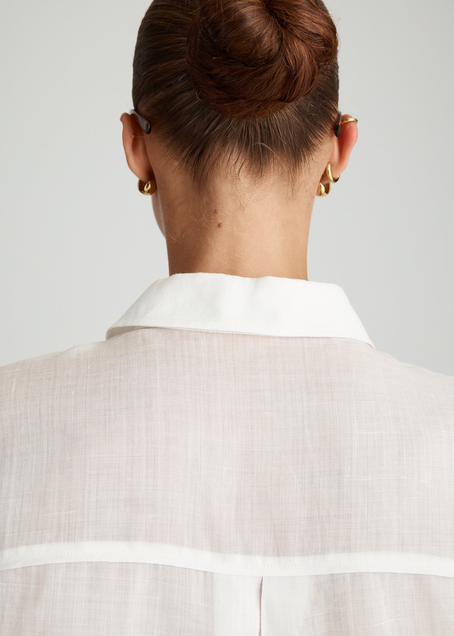 AIRE RAMIE CROP SHIRT