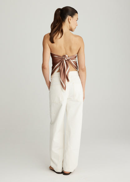 MATTIR SCARF IN COCOA