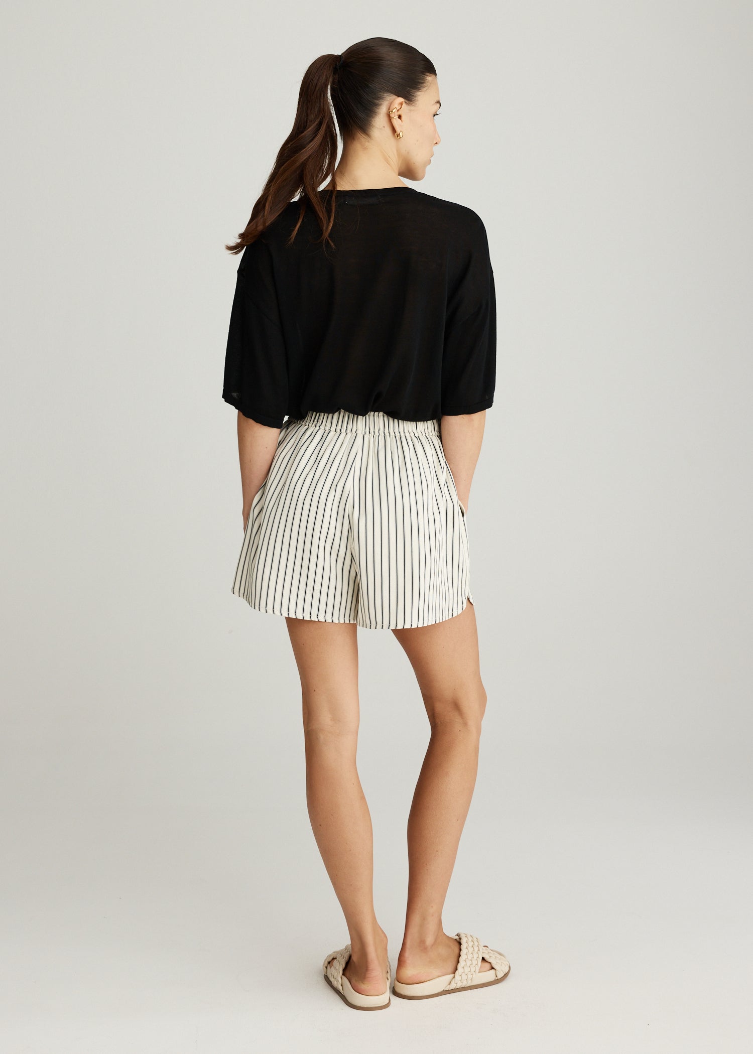 ELEMENTAL SHORT IN STRIPE