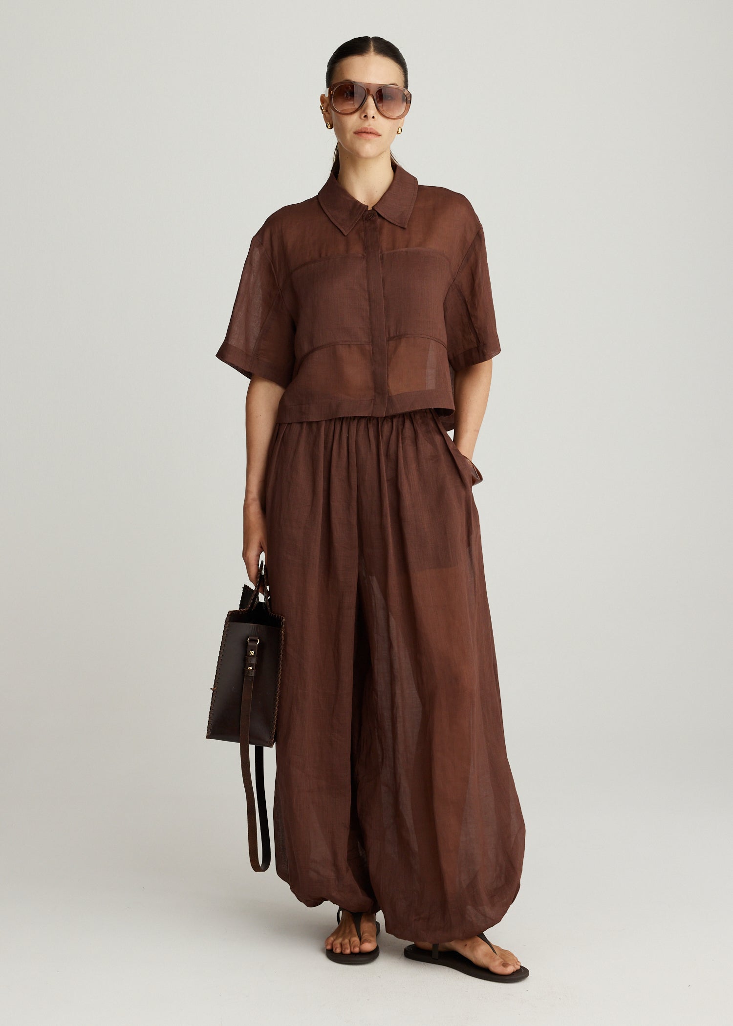 PRE-ORDER AIRE RAMIE CROP IN COCOA