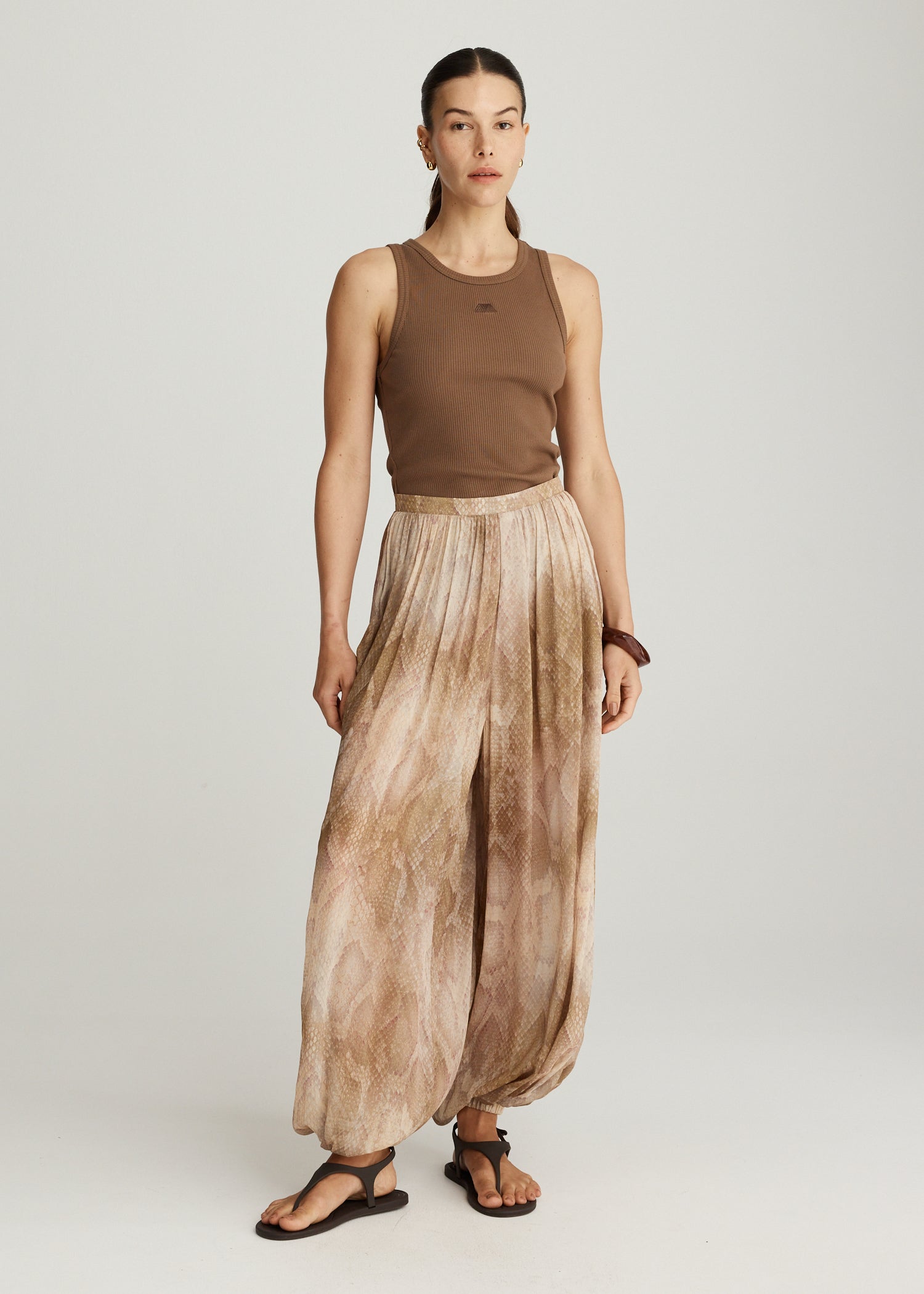 PRE-ORDER ALADDIN PANT IN PYTHON