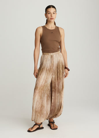 PRE-ORDER ALADDIN PANT IN PYTHON