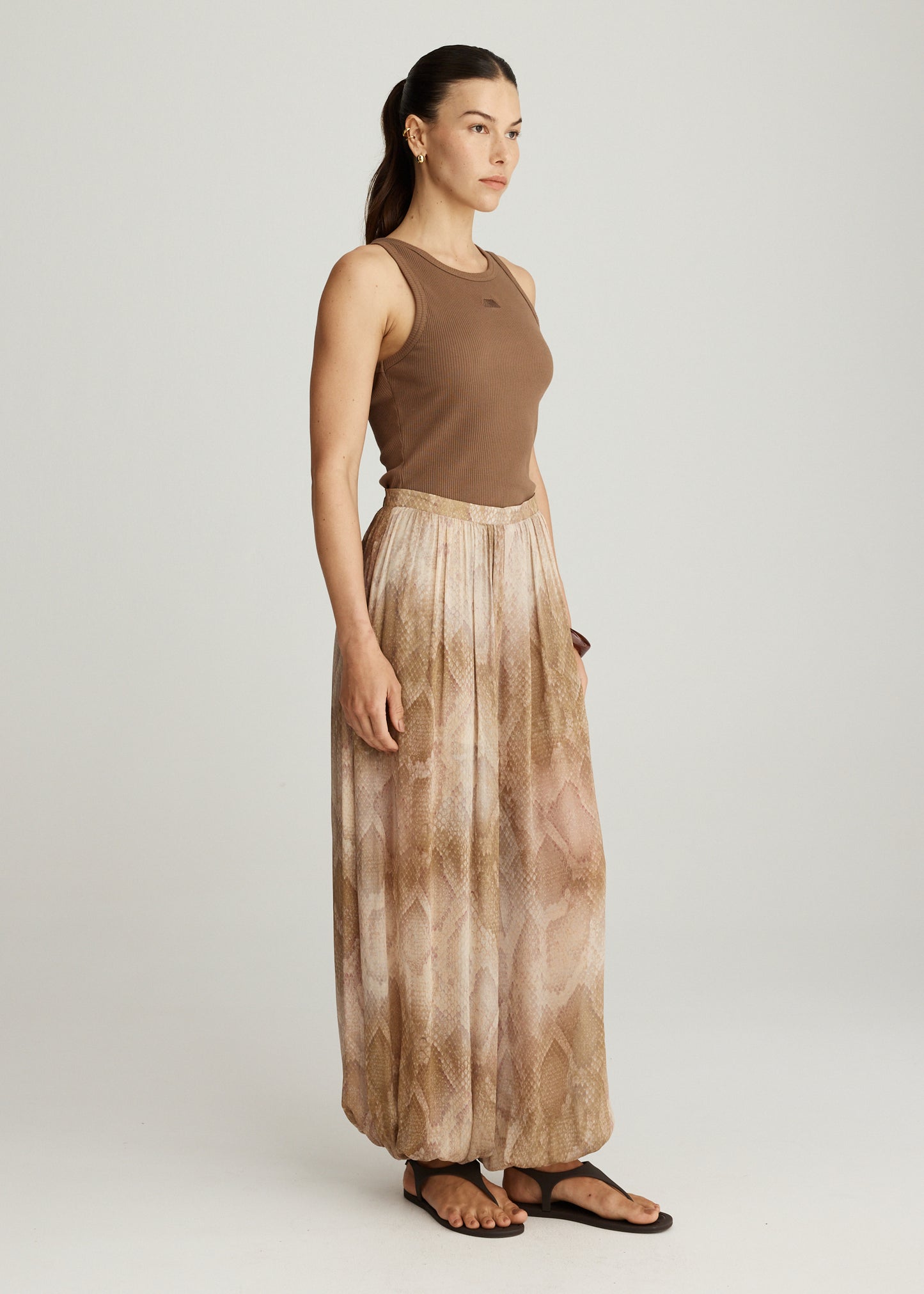 PRE-ORDER ALADDIN PANT IN PYTHON