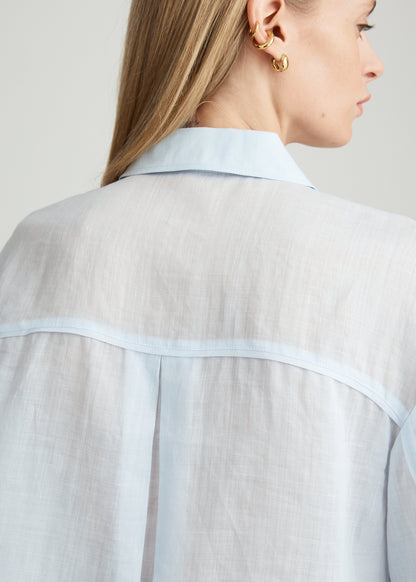 AIRE RAMIE CROP SHIRT