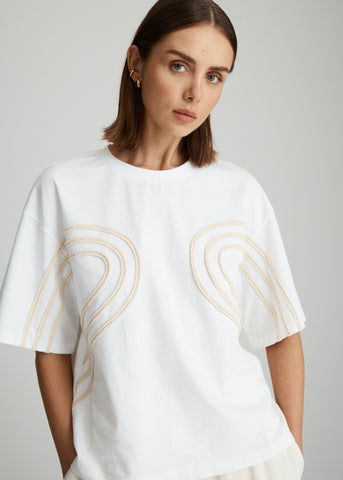 APPLIQUE TEE
