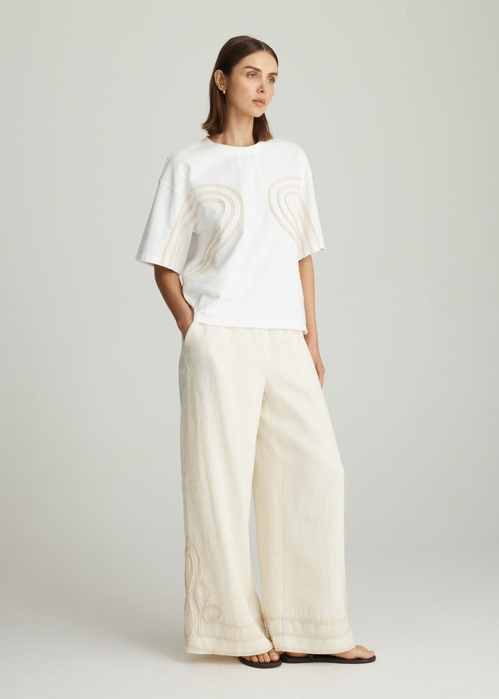 APPLIQUE TEE