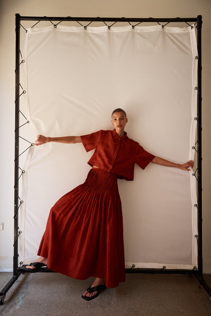 PRE-ORDER ISLA RAMIE SKIRT
