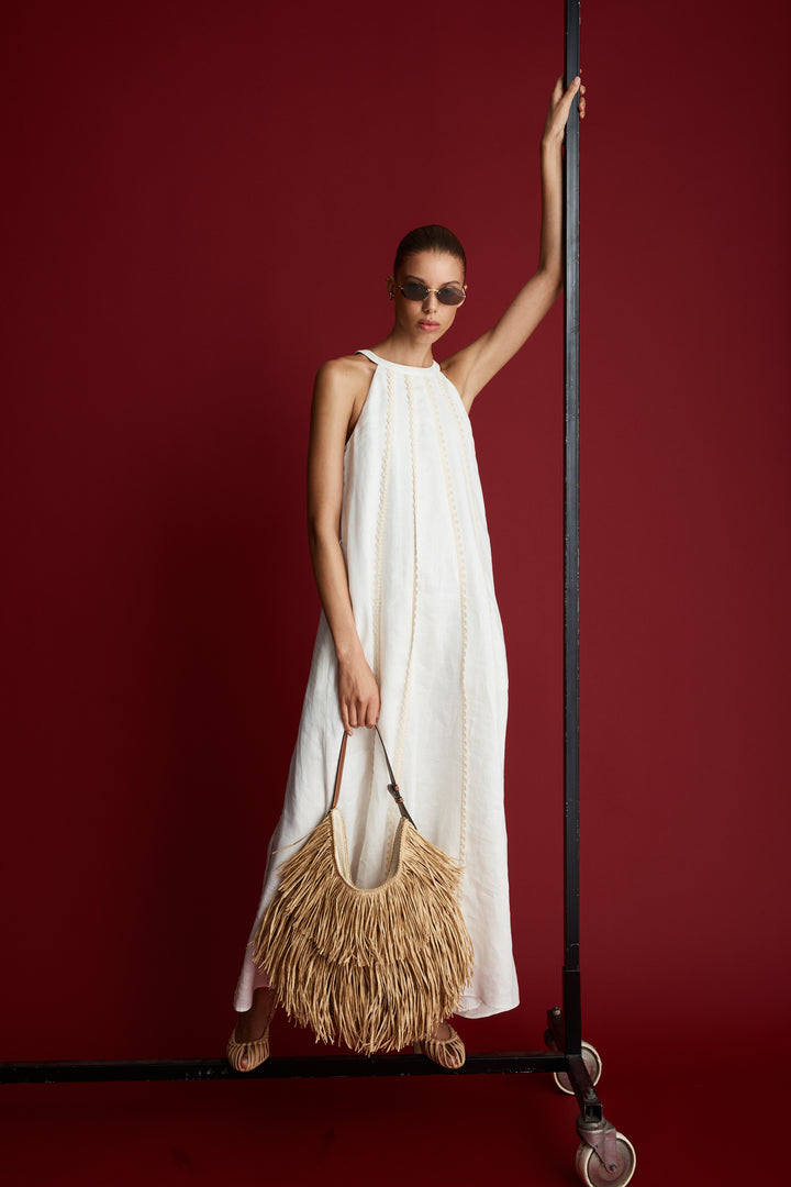 SALLA LINEN DRESS