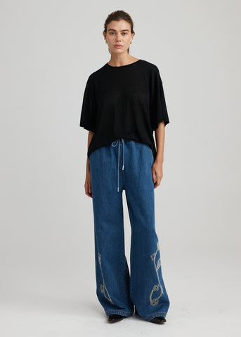 ATLAS EMBROIDERED PANT