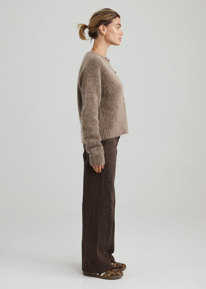MOHAIR BLEND CARDIGAN