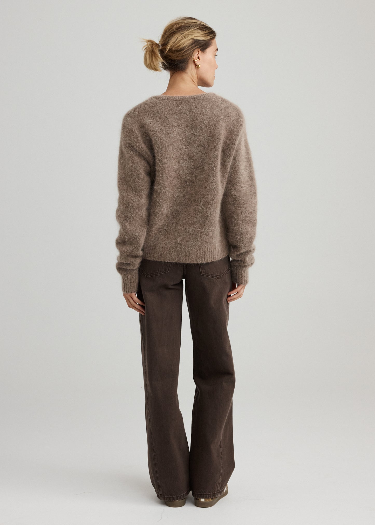 MOHAIR BLEND CARDIGAN
