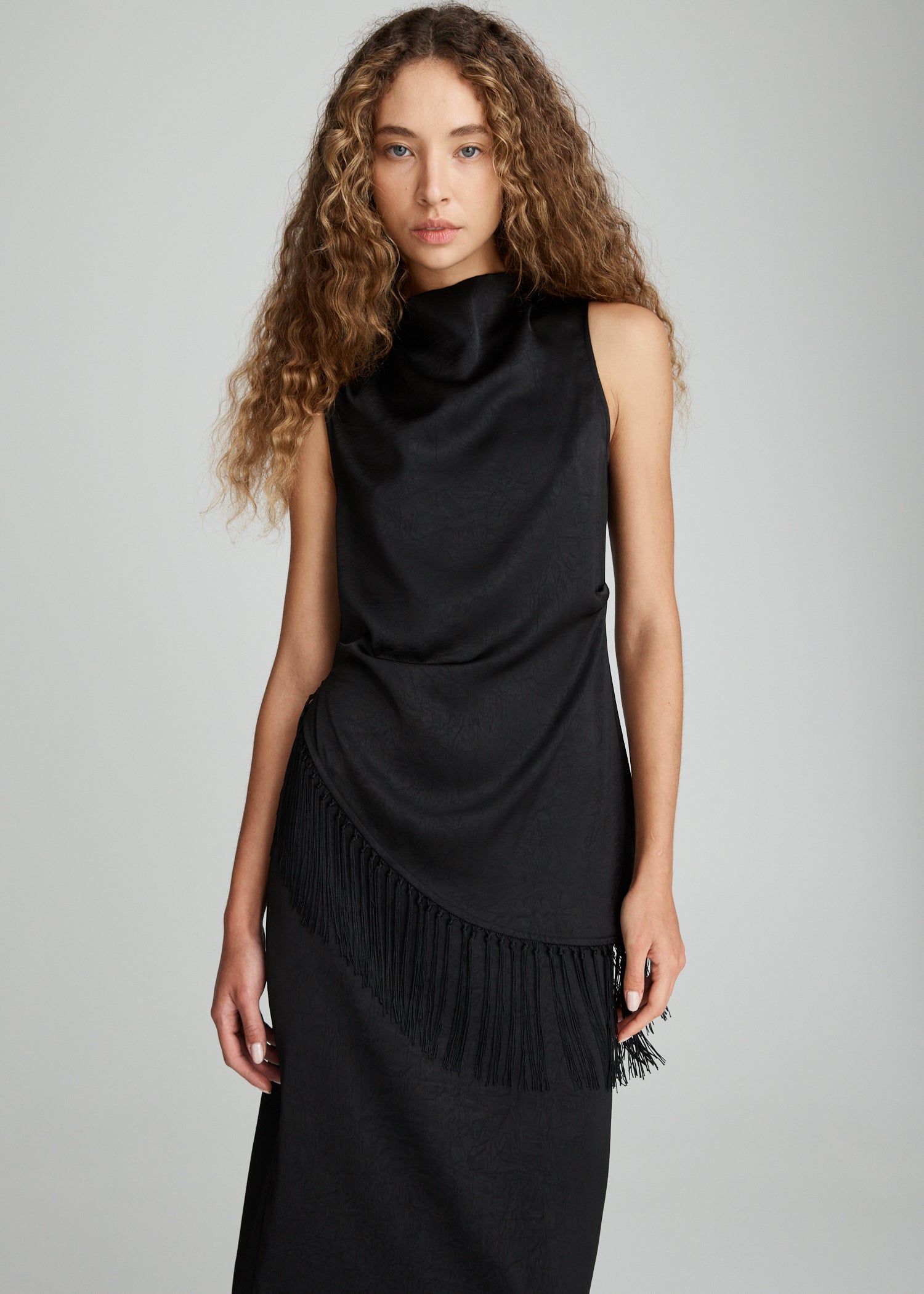 CASCADE TASSEL TOP