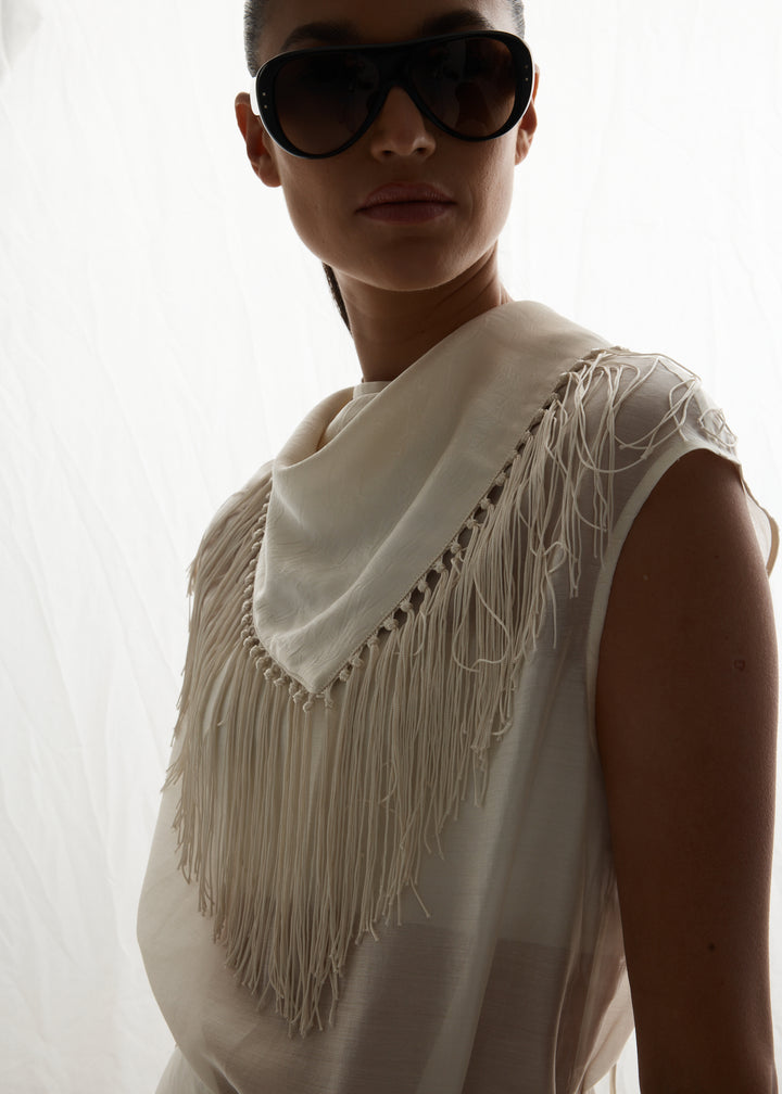 TASSEL SCARF