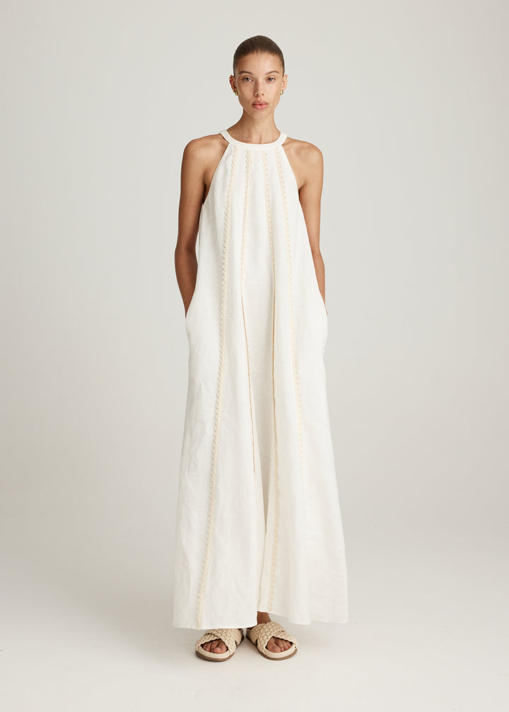 SALLA LINEN DRESS