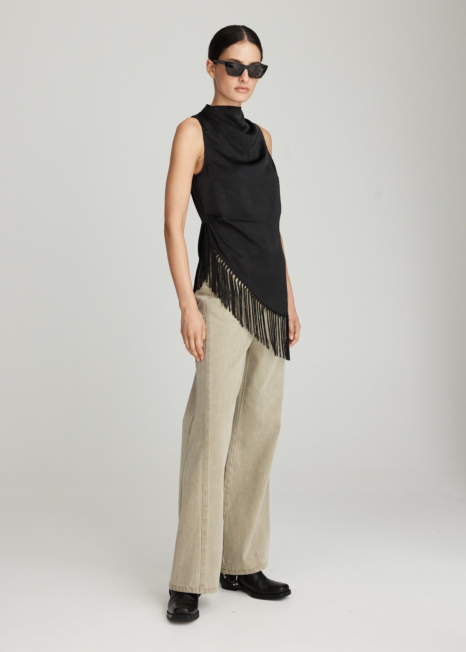 CASCADE TASSEL TOP