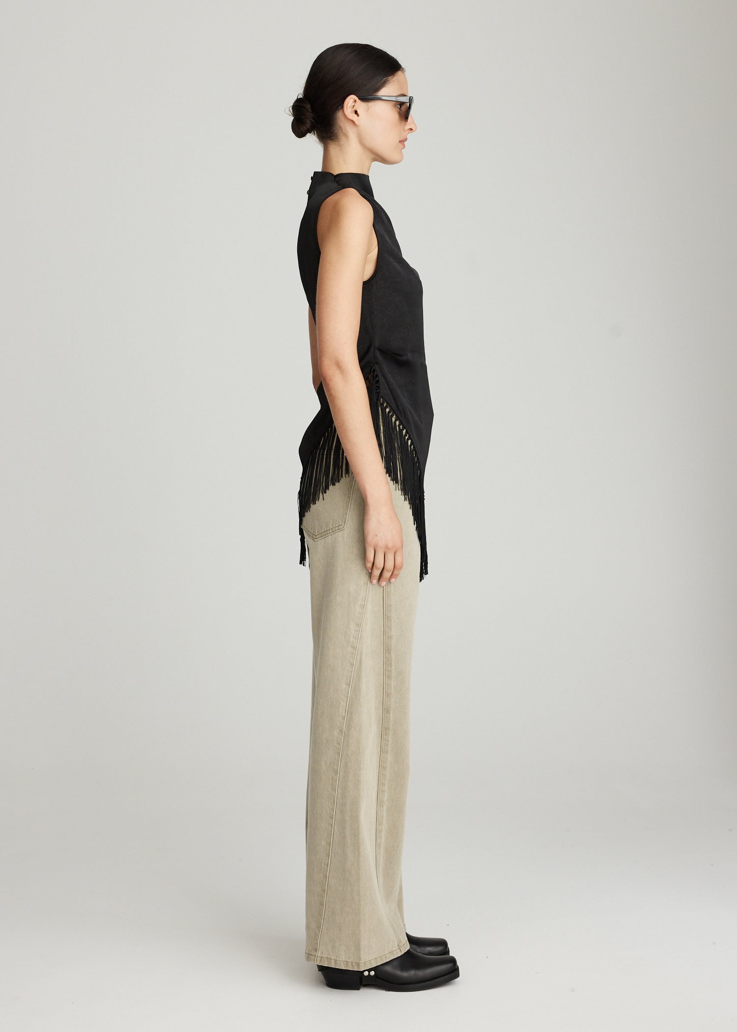 CASCADE TASSEL TOP