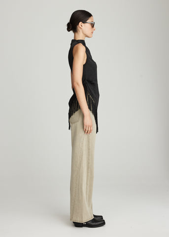 CASCADE TASSEL TOP