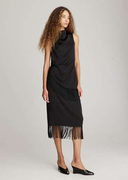 CASCADE TASSEL SKIRT