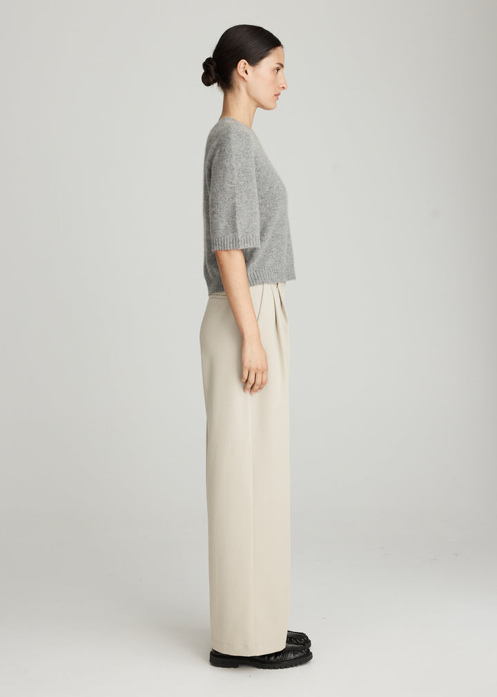 BRUSHED WOOL TEE