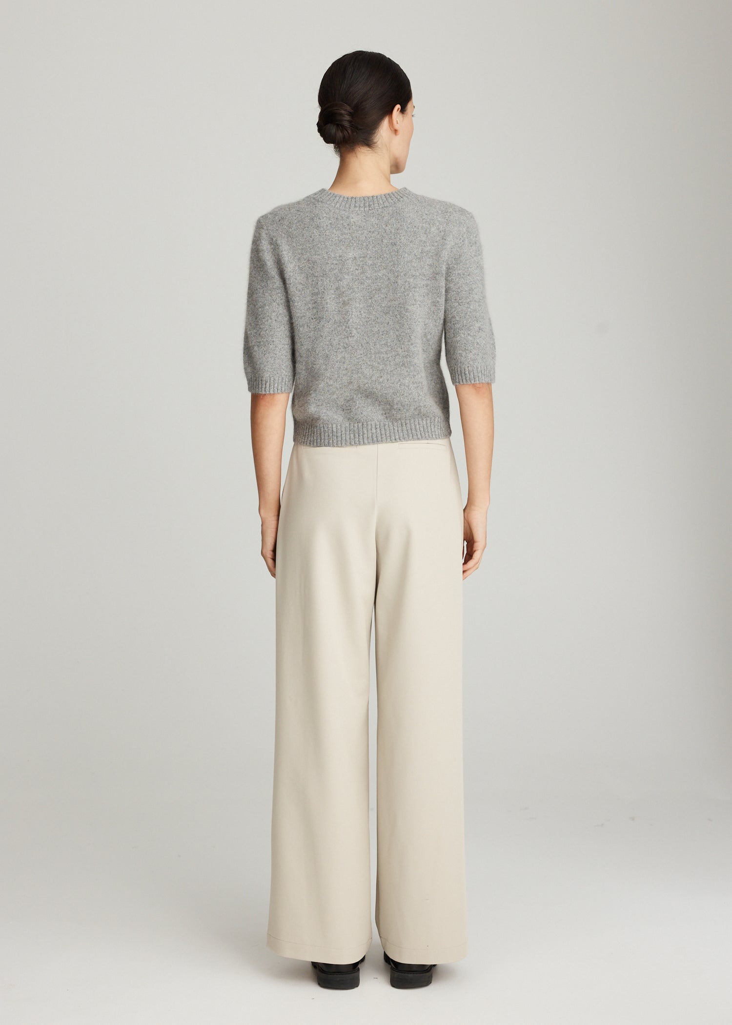 BRUSHED WOOL TEE