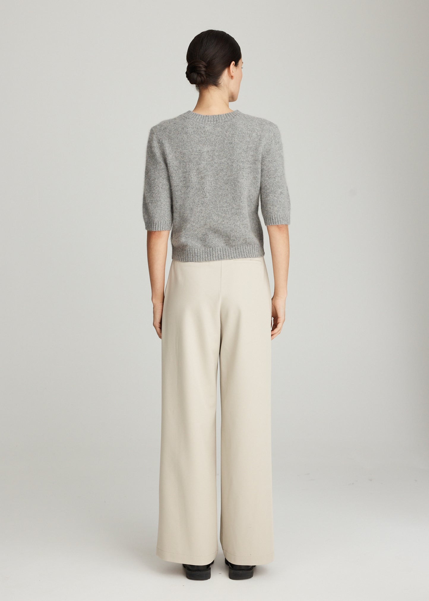 BRUSHED WOOL TEE