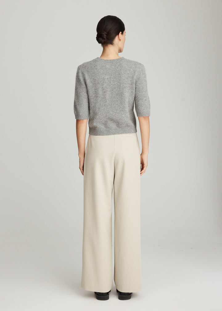 BRUSHED WOOL TEE