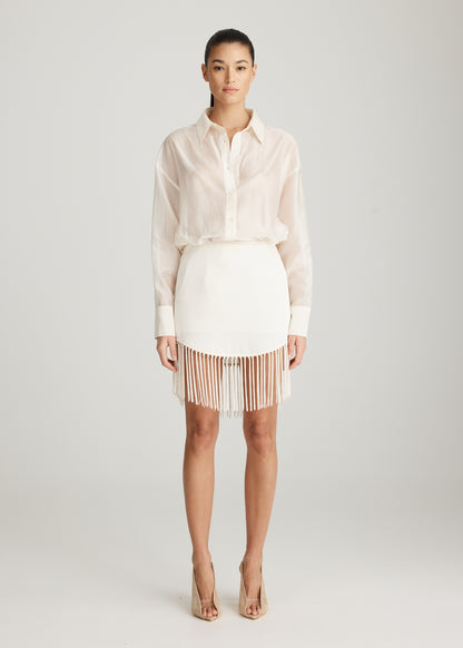 ALIDA TASSEL SKIRT