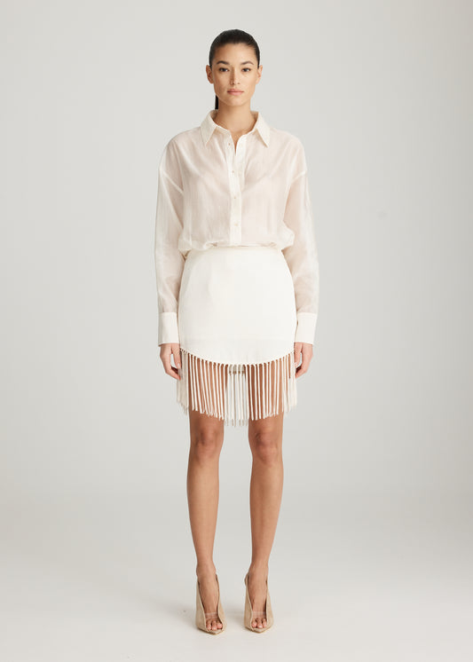 ALIDA TASSEL SKIRT
