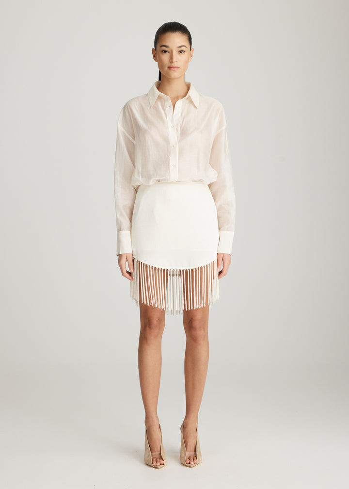 ALIDA TASSEL SKIRT