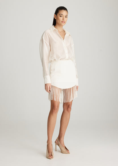 ALIDA TASSEL SKIRT