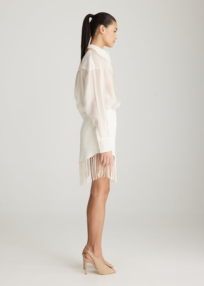 ALIDA TASSEL SKIRT