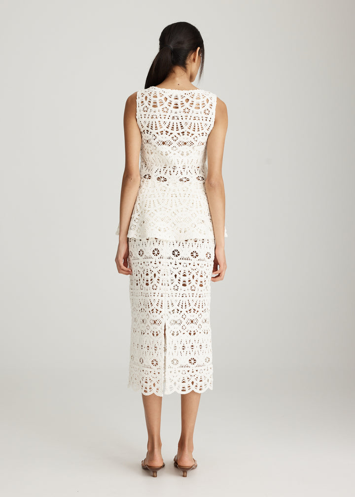 AMORA CROCHET SKIRT