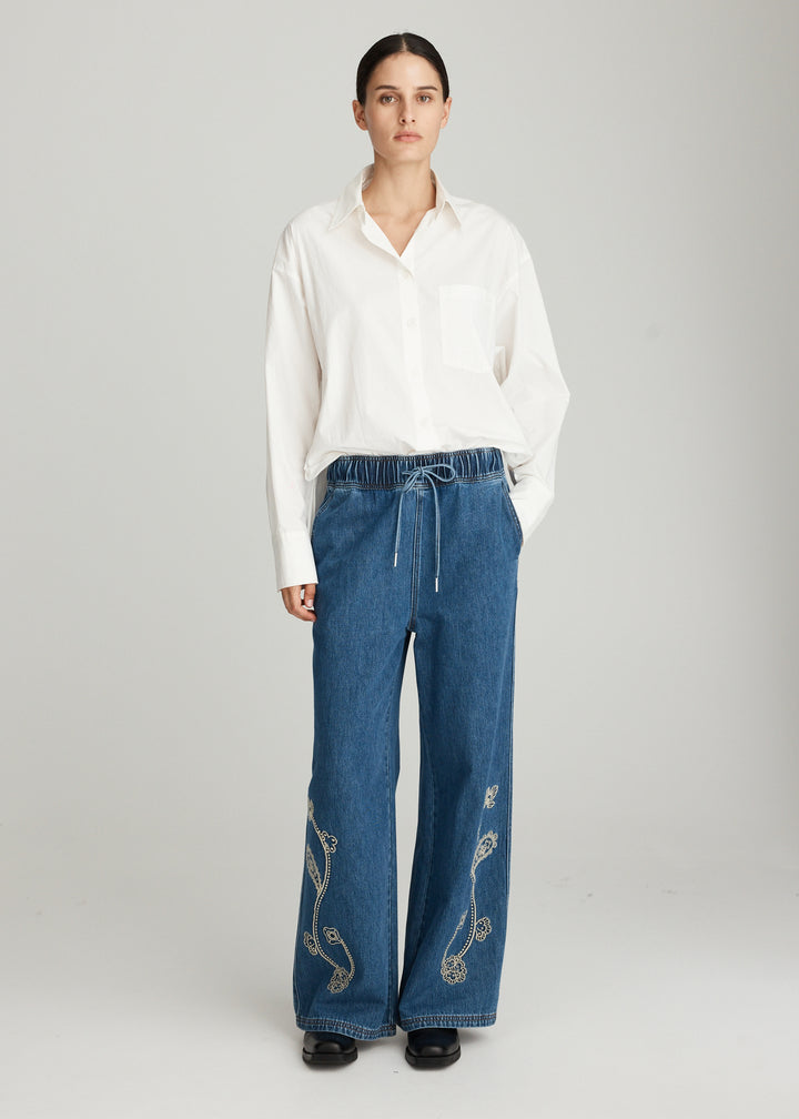 ATLAS EMBROIDERED PANT