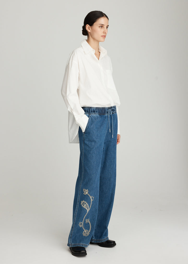 ATLAS EMBROIDERED PANT
