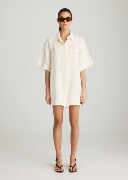NOMAD APPLIQUE DRESS