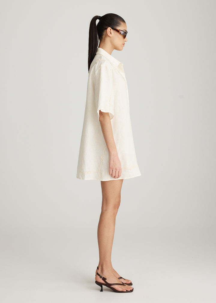 NOMAD APPLIQUE DRESS