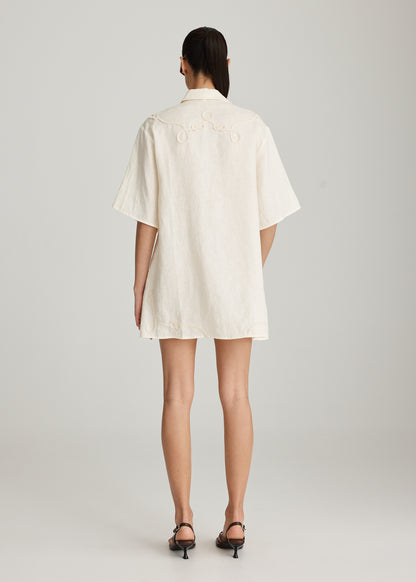NOMAD APPLIQUE DRESS