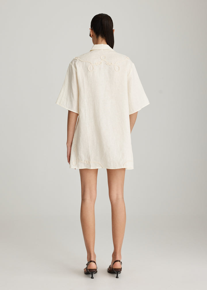 NOMAD APPLIQUE DRESS