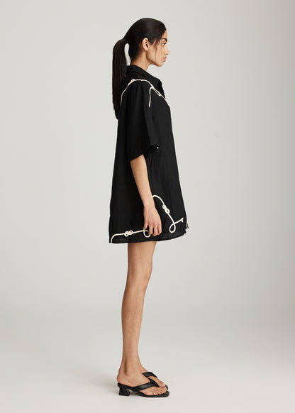 NOMAD APPLIQUE DRESS