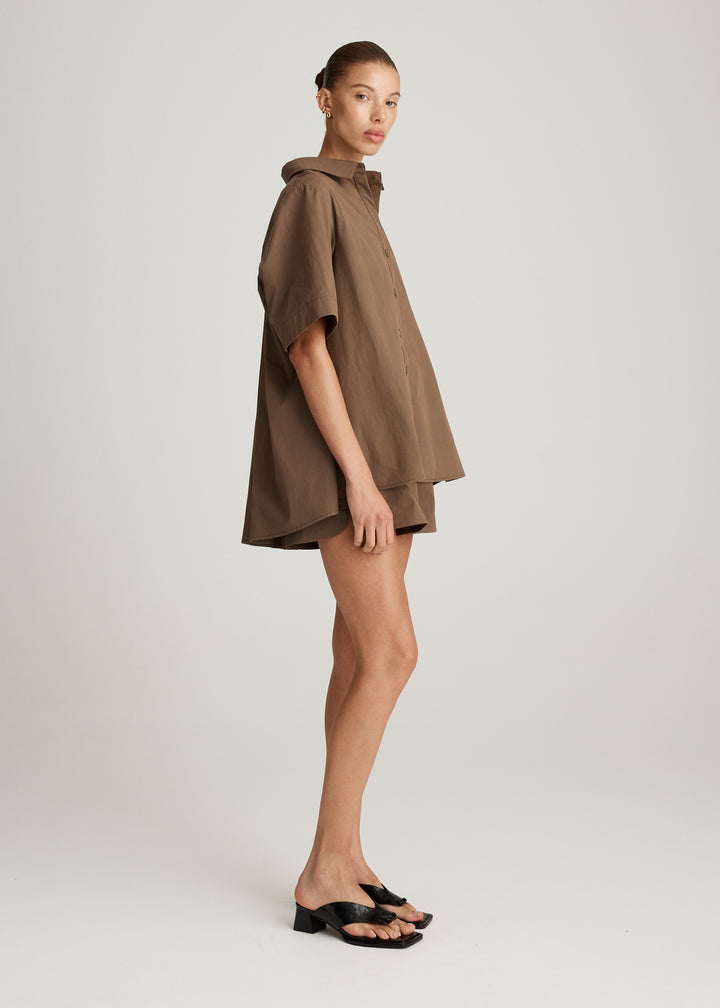 ROLLA PLEAT TEE